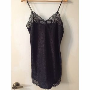 beautiful christian dior black lingerie slip