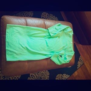 Mint green 3/4 sleeve dress M/L
