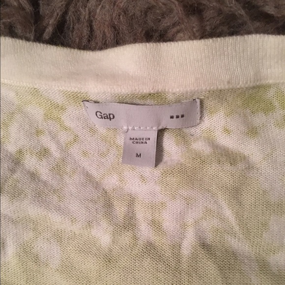 GAP Cotton floral quarter-sleeve cardigan🌱 - Picture 4 of 4