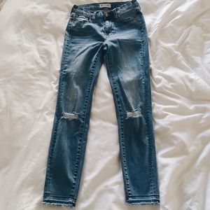 Madewell High Riser Skinny Jeans