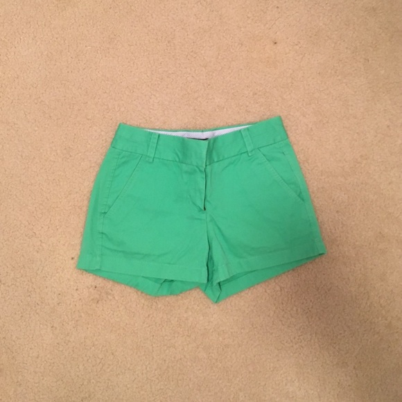 J Crew Chino Shorts 3". Worn once. Size 00.