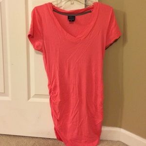Adorable motherhood size medium coral shirt