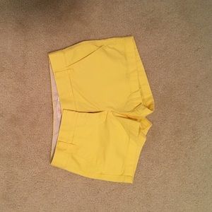 J Crew Chino Shorts 3". Worn once. Size 0.