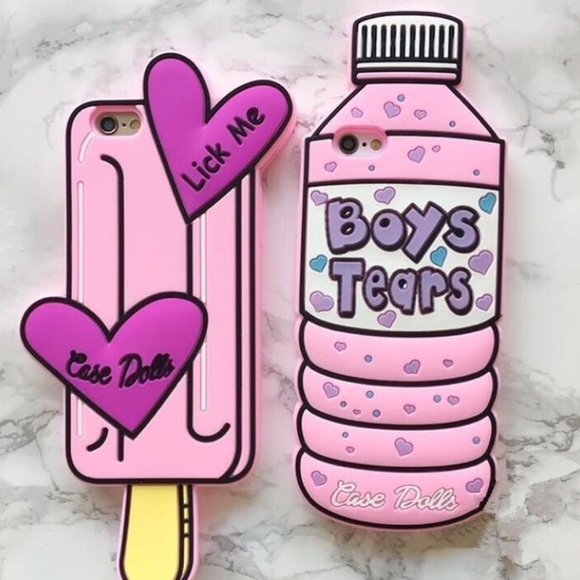 ✨FLASH SALE✨Pink boys tears case✨iPhone 6/6s