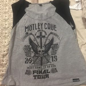 Motley Crue final tour concert tee