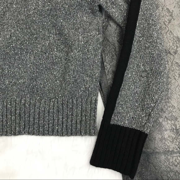 LAST RAG & BONE grey + black sweater - Picture 2 of 7