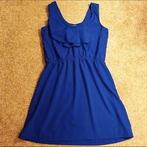 Cobalt blue dress