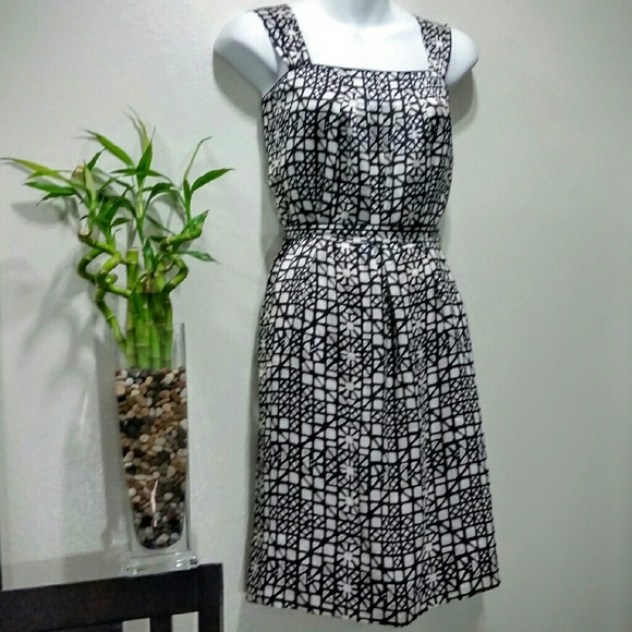 Silky patterned dress by WHBM