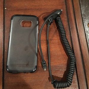 Galaxy s7 edge case and cord