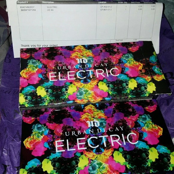 Urban Decay Other - Authentic Urban Decay Electric pallette neons nib