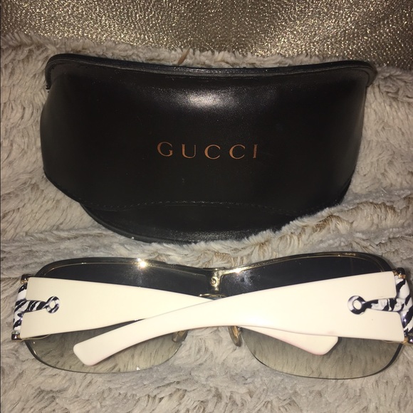 Gucci Zebra Sunglasses
