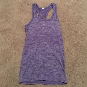 LULULEMON SWIFTLY TECH RACERBACK TANK PURPLE
