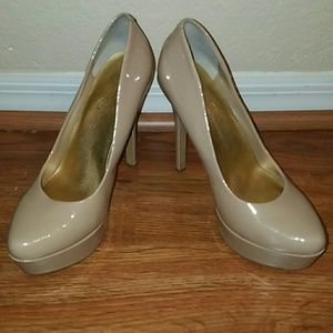 Tall Tan Jessica Simpson Heels