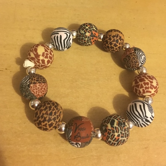 Viva Beads Animal Print Bracelet