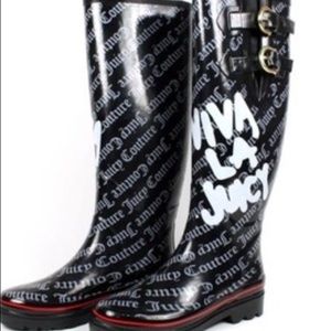 Authentic juicy couture rain boots