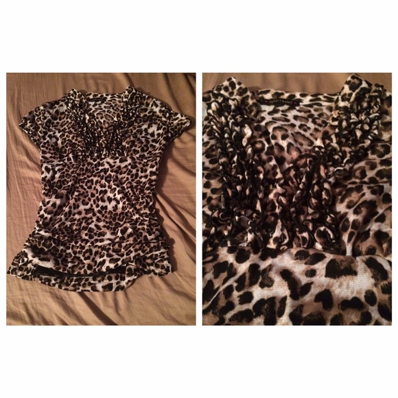 Cheetah patterned shirt