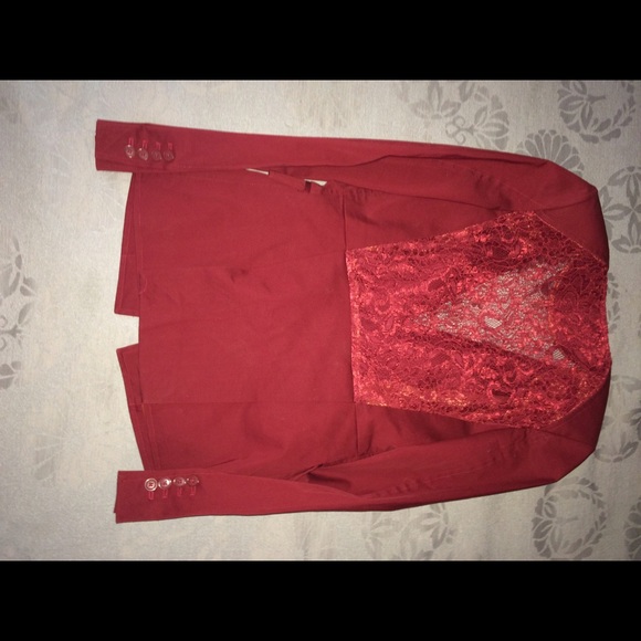 Victoria's Secret Sexy Lace Back Jacket Sz 2