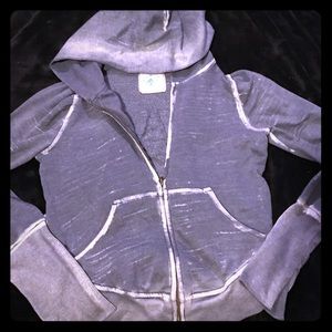 Free People Faded Bleach Fashion Hoodie