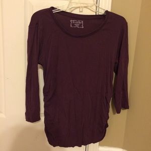 Deep purple maternity top size medium