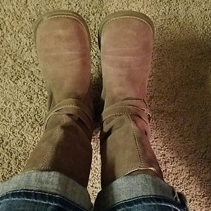 Rocketdog Taupe Suede Boots