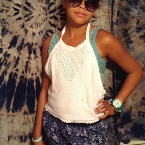 American Eagle Brand New Knit Halter Crop top