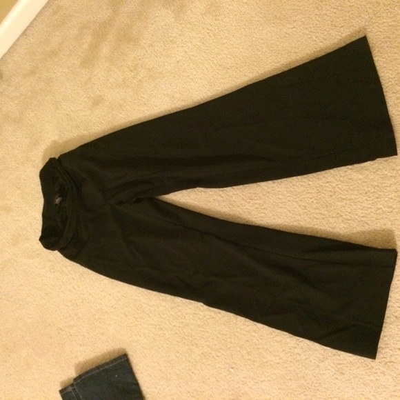Maternity black dress pants