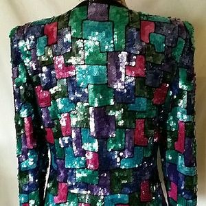 Vintage Jackets & Coats - 🚫SOLD🚫Vintage Heavy Sequin Jacket Vintage Jackets & Coats - 🚫SOLD🚫Vintage Heavy Sequin Jacket