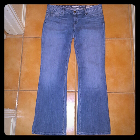 Gap low rise boot cut jeans size 14