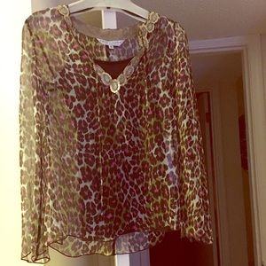Trina Turk Blouse! Worn once!