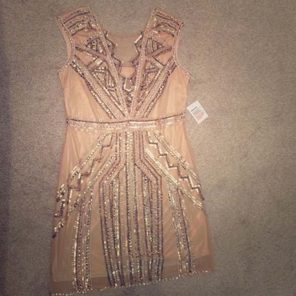 Beaded Cocktail Dress