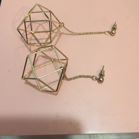 Geometric earrings!✨🤗✨😘 - Picture 3 of 3