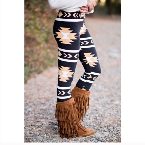 New chic Aztec print leggings - Picture 3 of 3