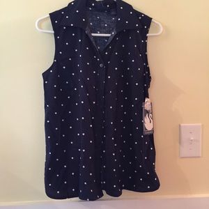 NWT GLORIA VANDERBILT CASUALS TANK