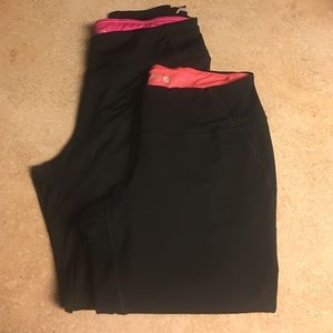 Black Yoga Pants/Capris Lot