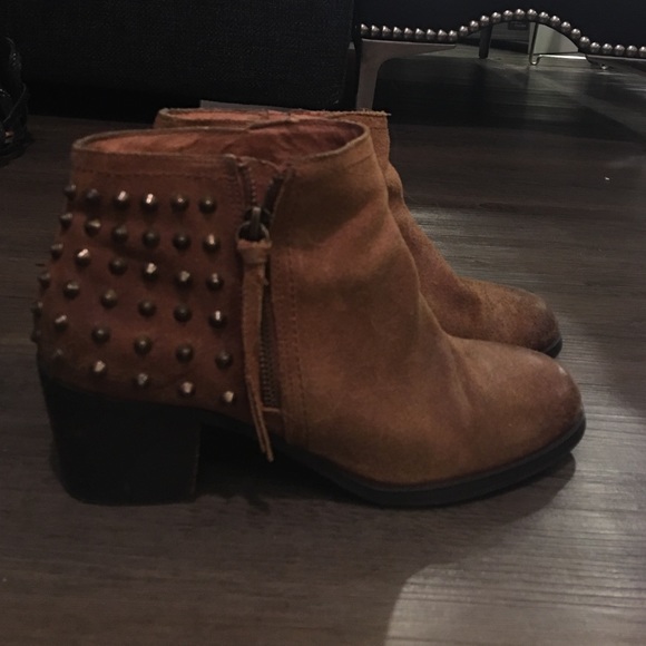 ALDO suede booties