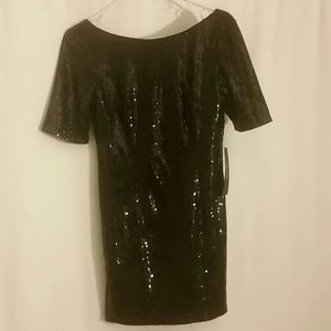 Ark&Co. Black sequin dress