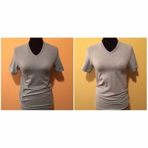 (2) EXPRESS Stretch V-Neck's