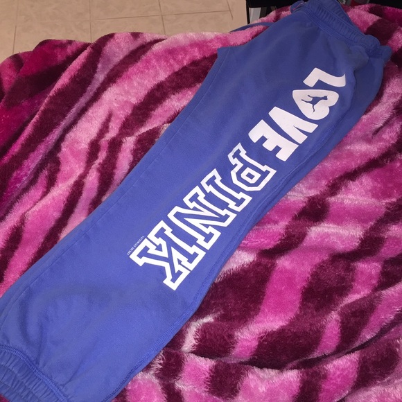 XS PINK Cropped Jogger Sweats