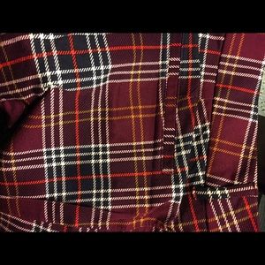 Old Navy Plaid Pixie Pants