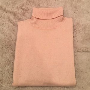BCBG silk/cashmere turtleneck sweater