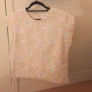 Vintage floral top