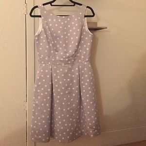 Light blue polka dot dress!