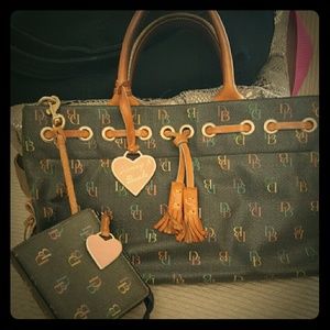 Vintage Dooney & Bourke Heart Collection
