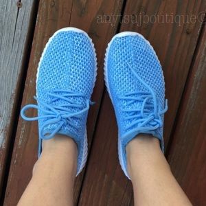 Baby Blue/White Sneakers