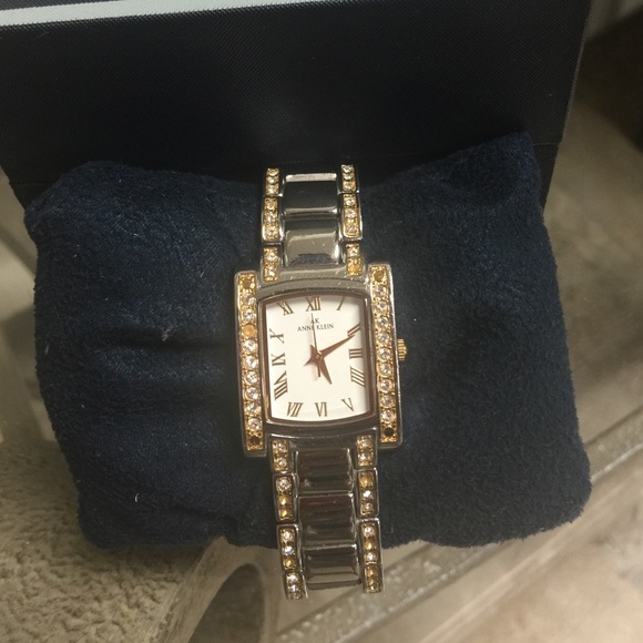 ANNE KLEIN TWO TONE WATCH