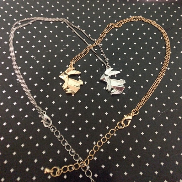 G. BUNNY ONLY Cute Origami Necklace - Picture 3 of 4