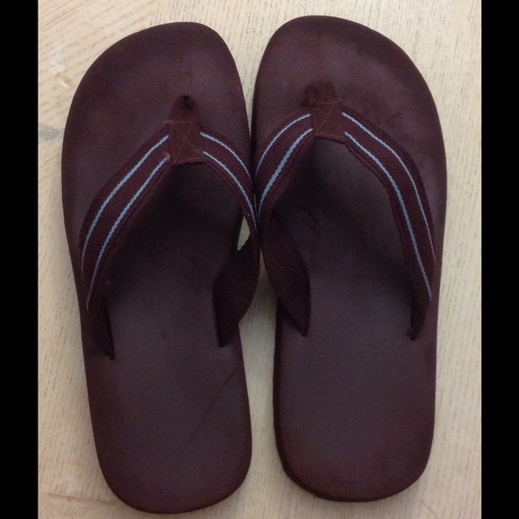JCREW burgundy sandals. Size 9