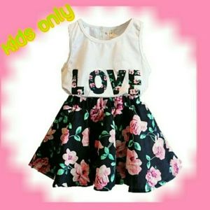 Girl skirt set