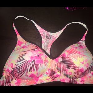 Vs pink yoga sports bra