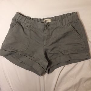 American eagle soft gray shorts